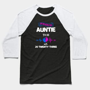 Promoted to Auntie Baseball T-Shirt